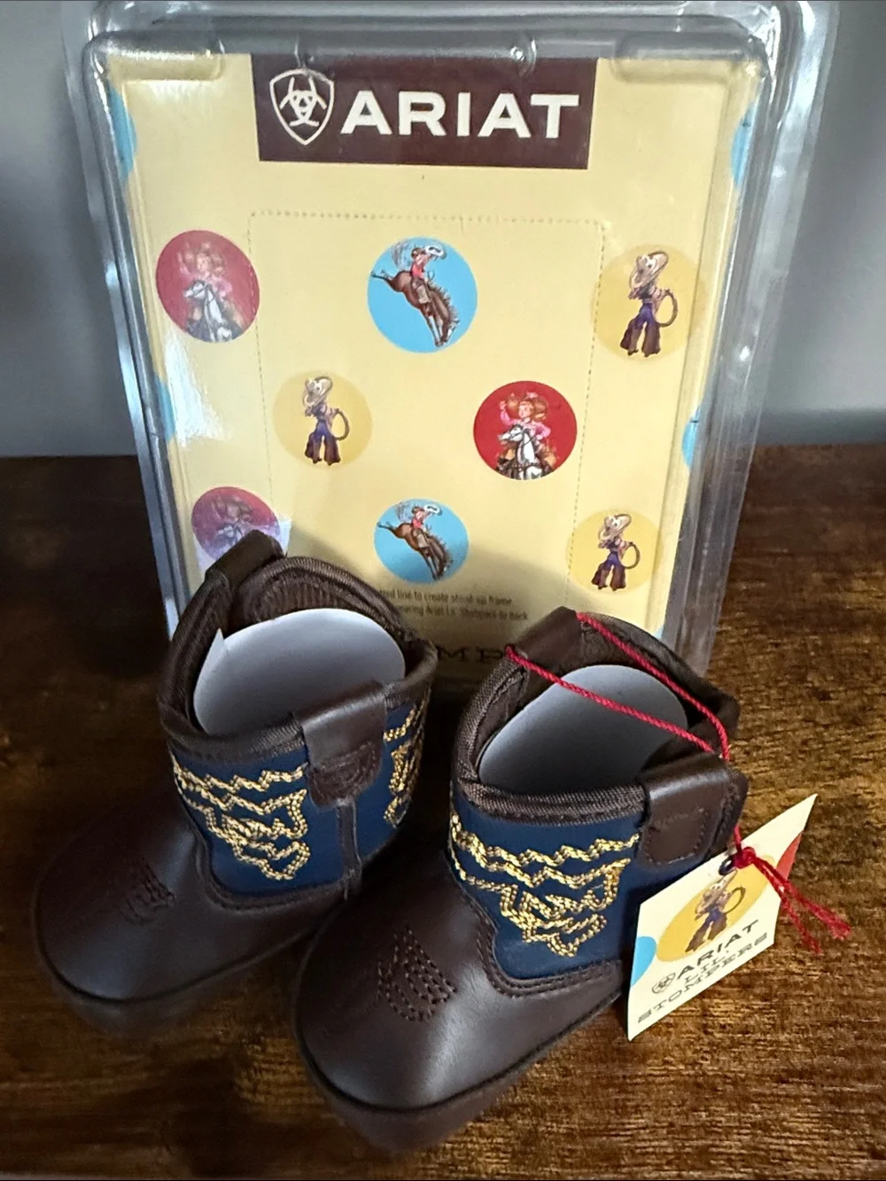 ARIAT DEADWOOD INFANT BOOTS BROWN - BOOT Baby